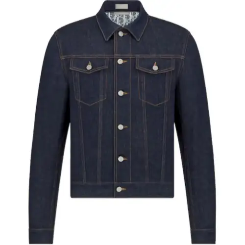 Dior raw dark denim jacket