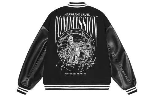 HARSH AND CRUEL FW22 Baseball Jacket Unisex