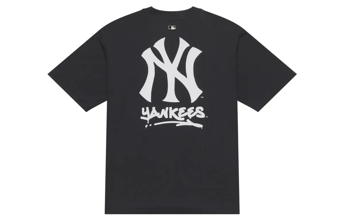 MLB New York Yankees Basic Collection SS25 T Shirt Unisex Black