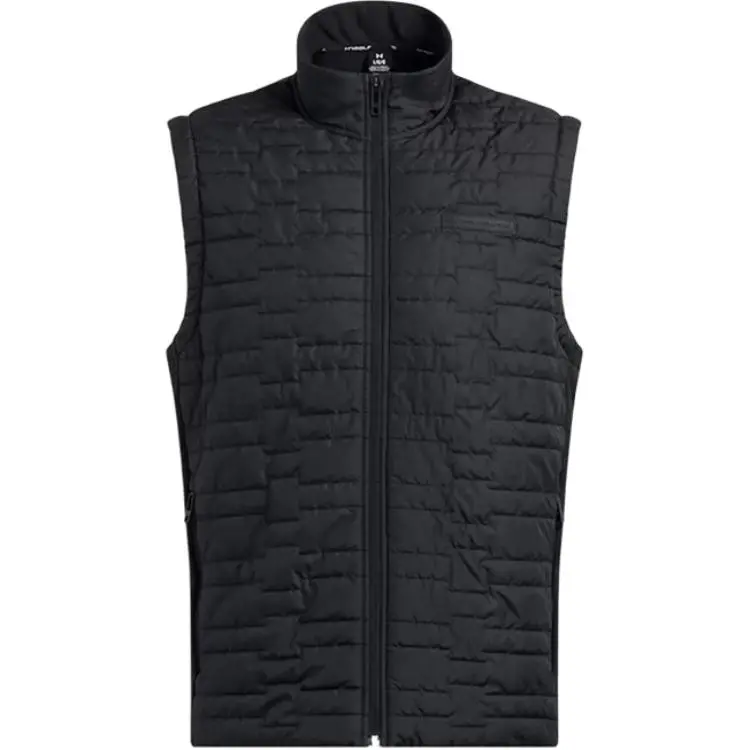 Under Armour Vests Men's Black Stand Collar Moderate Other