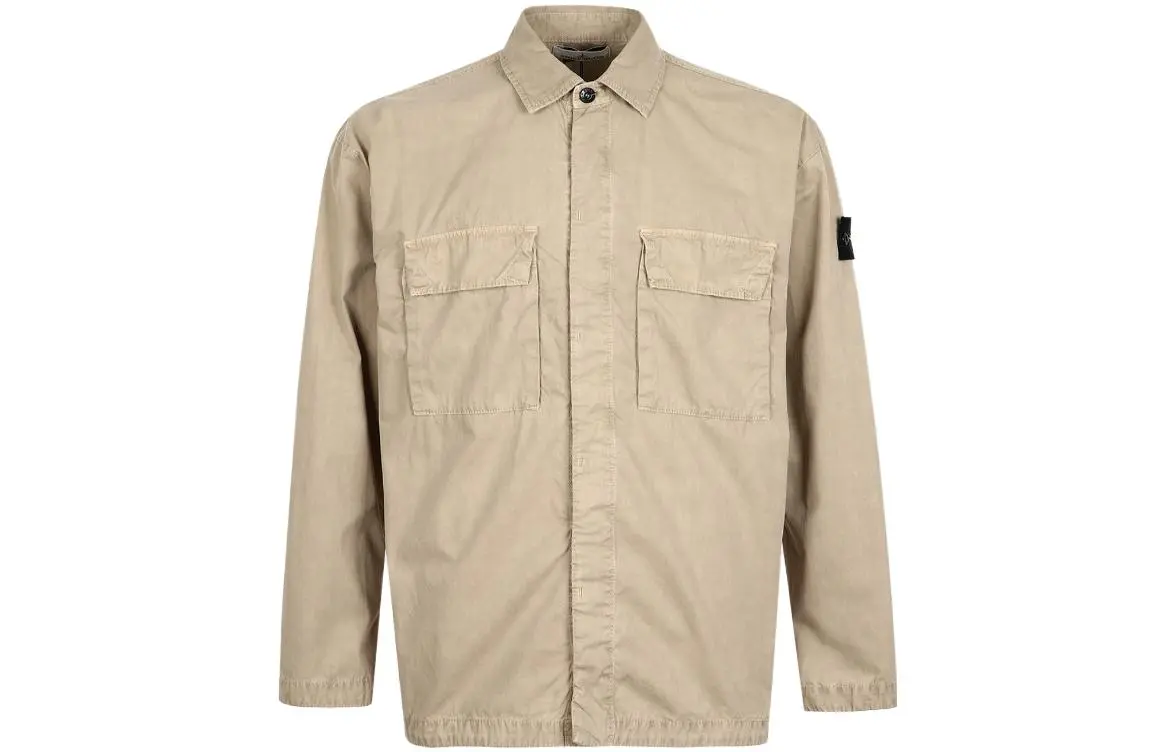 STONE ISLAND SS23 Jackets & Coats Men's Beige