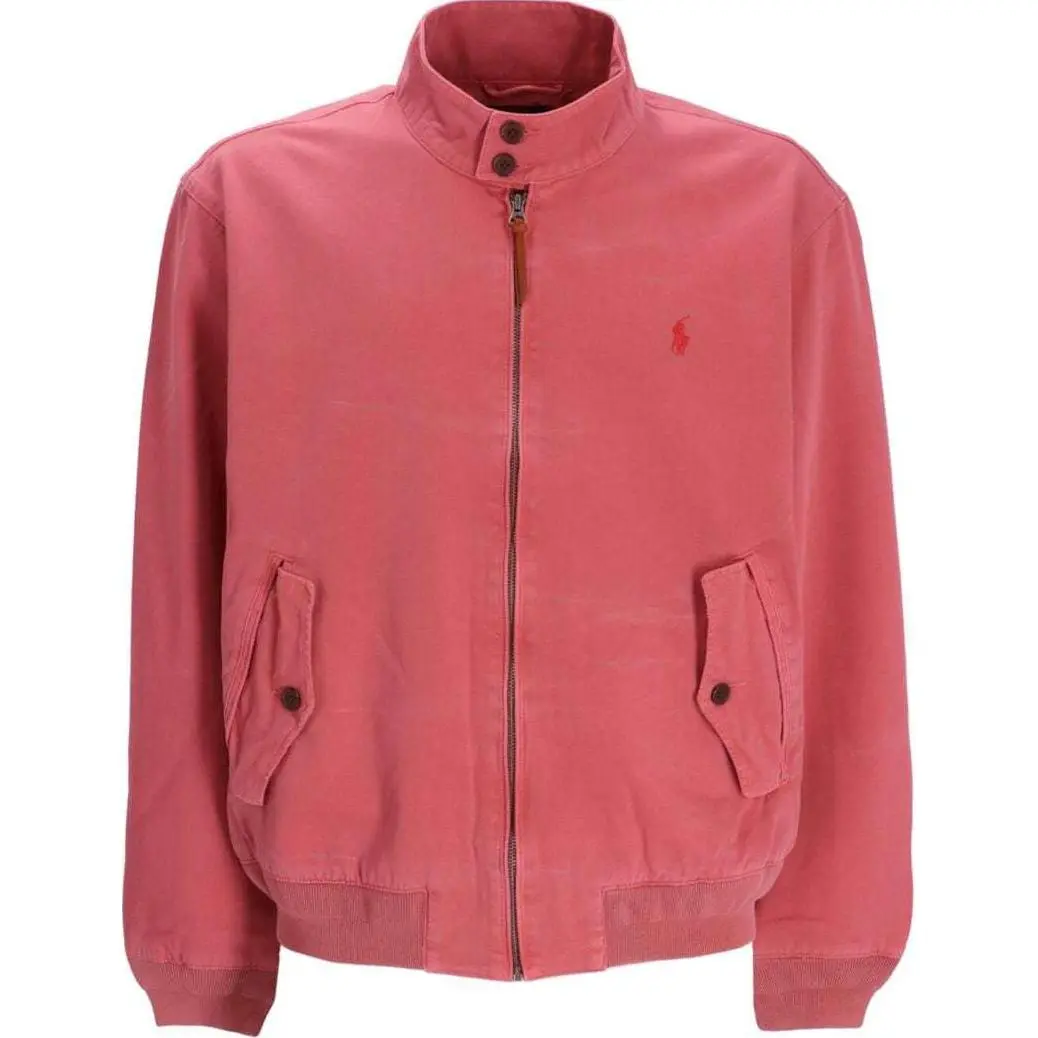 Polo Ralph Lauren Jackets & Coats Men's Raspberry Pink, Distressed Washed