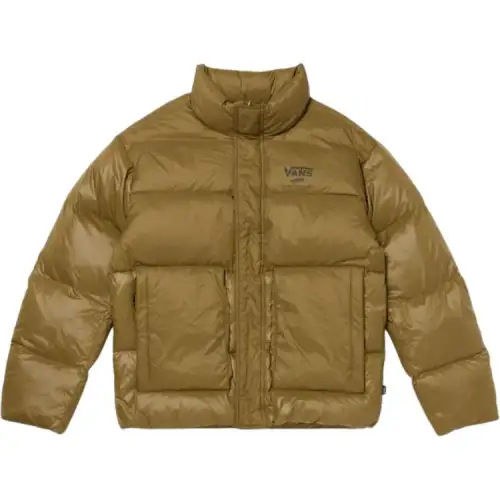 Vans Down Jacket Men's Khaki Brown
