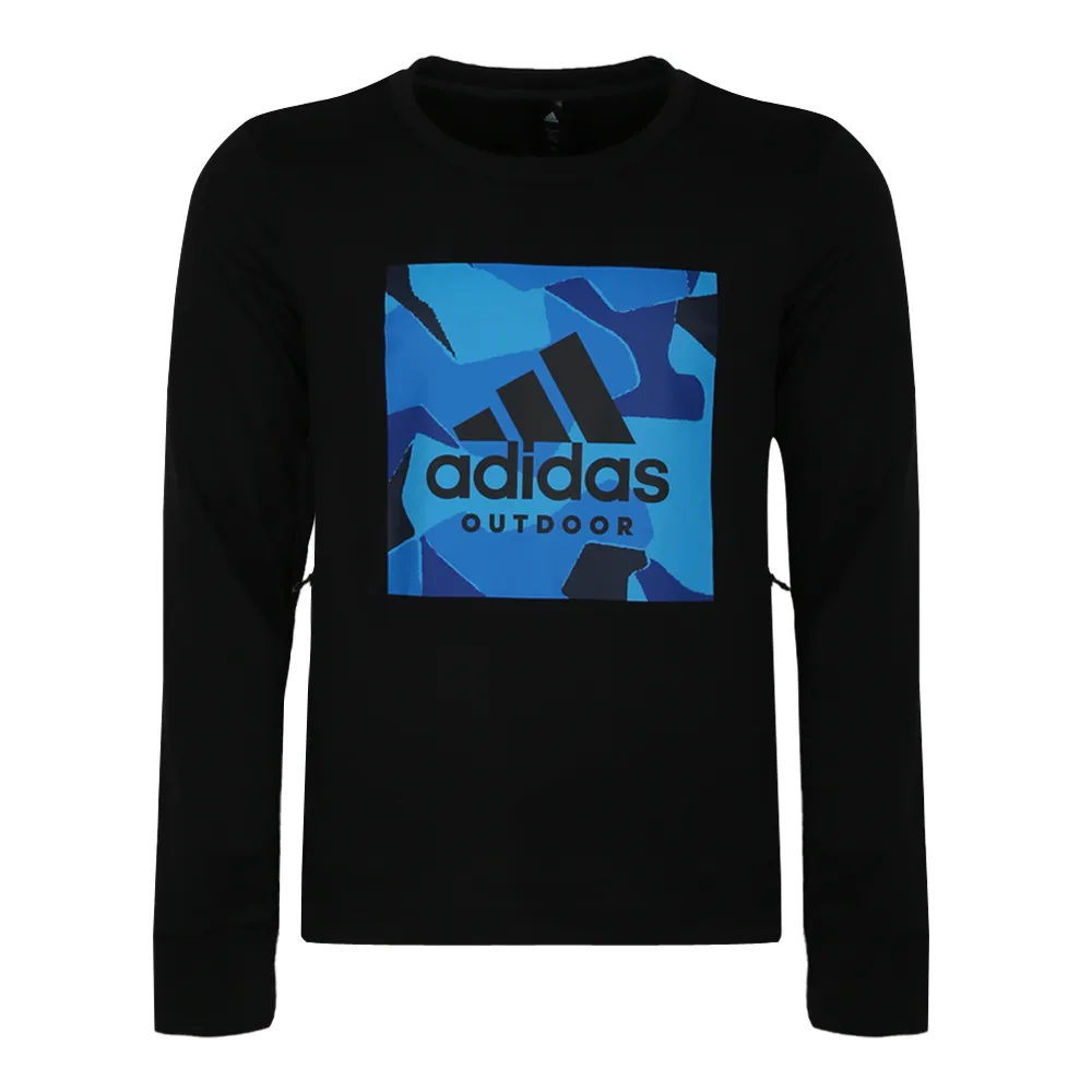 Adidas Logo Sweat Sweatshirt Men's Black