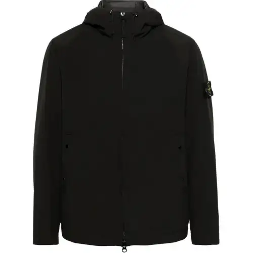 STONE ISLAND Jackets & Coats Men's Black