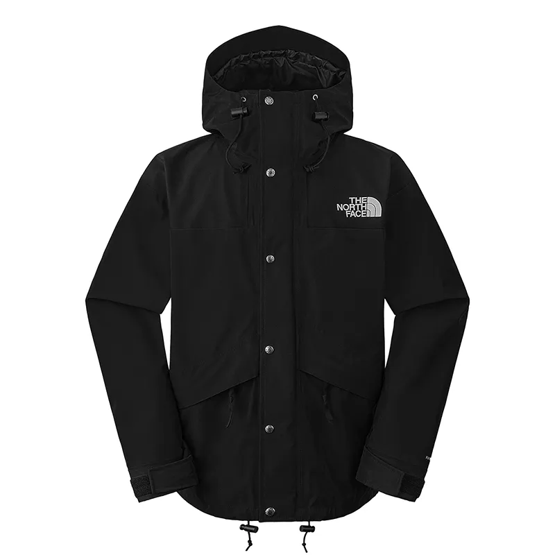 THE NORTH FACE 1986 Series FW24 Waterproof, Windproof, And Water Repellent Windbreaker Jacket Unisex Cosmic Black
