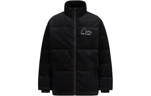 EVISU Down Jackets Men's Stand Collar Moderate Down Jacket