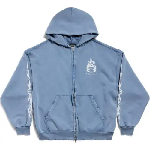 Balenciaga Zip Up Hoodie