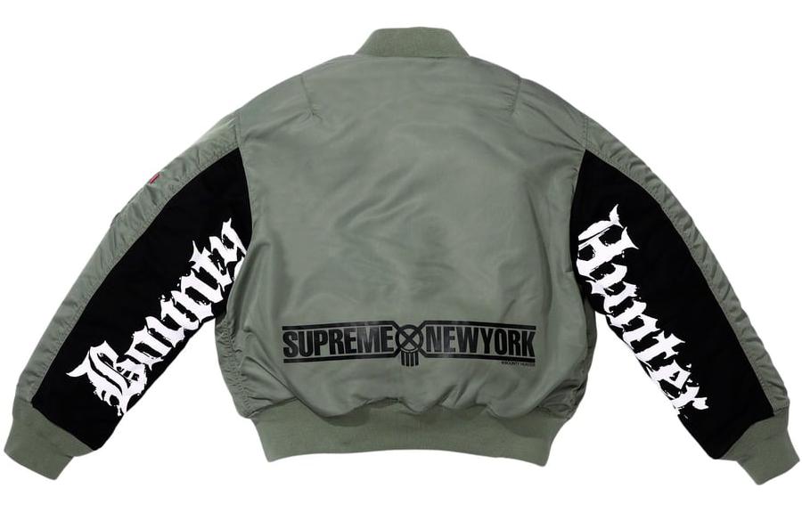 Куртка Supreme x BOUNTY HUNTER (черная)