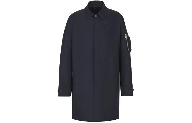 DIOR SS21 Coat Men's Marine Blue