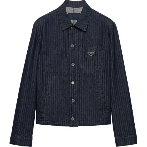 PRADA Chevron Denim Jacket