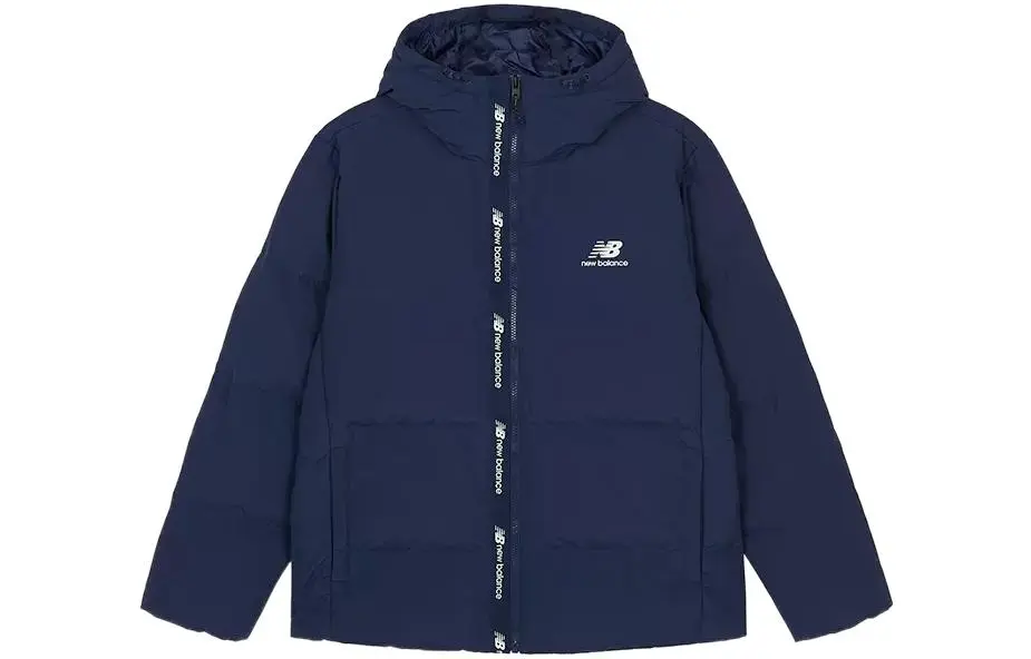 New Balance Print Down Jacket Men's Marine Blue