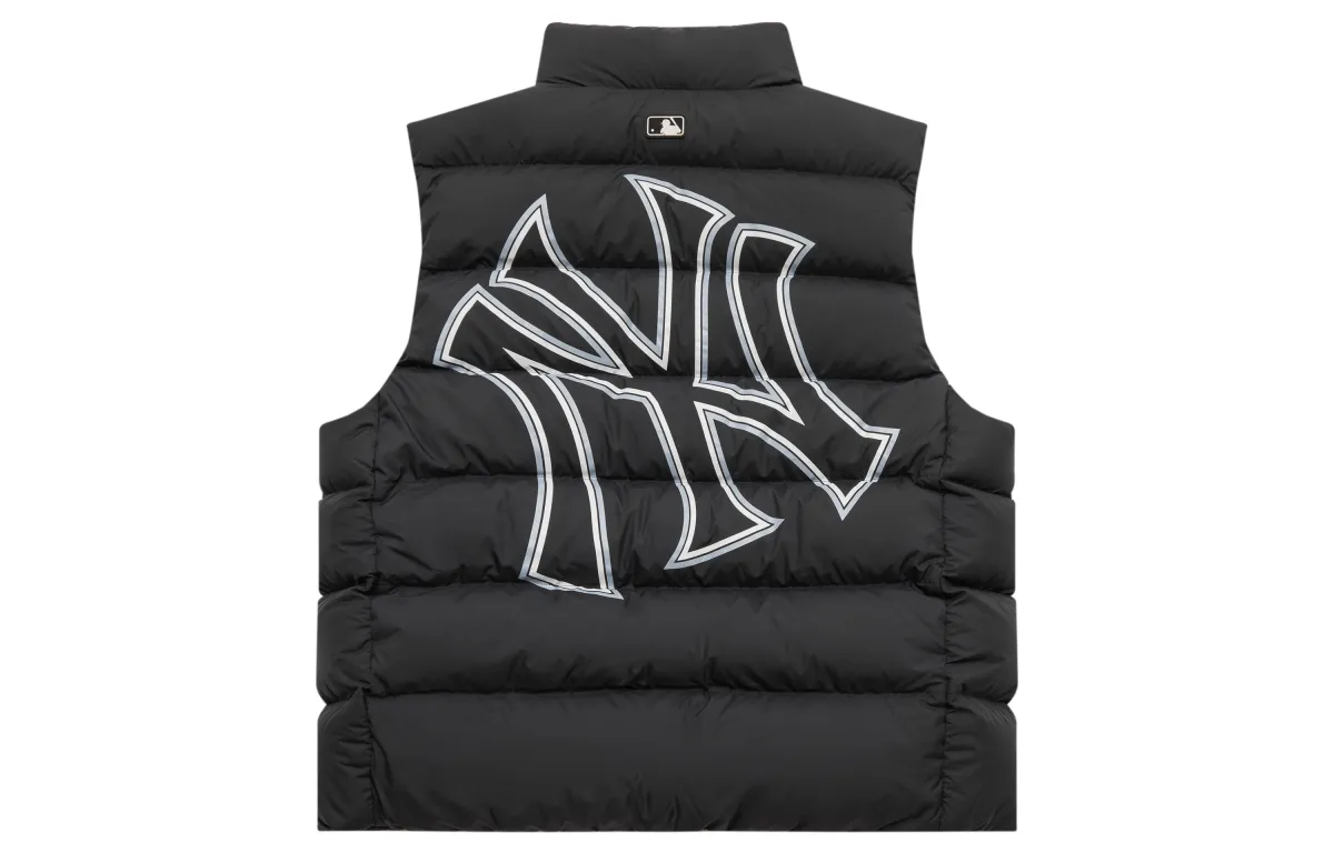 MLB Down Vest Short Unisex Black