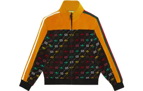 GUCCI X Adidas Macro Gg Zip Jacket