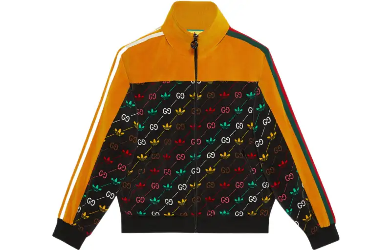 GUCCI X Adidas Macro Gg Zip Jacket