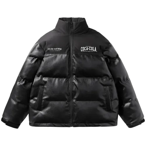 Coca Cola Puffer Jacket Coat Unisex