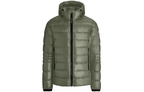 Canada Goose Crofton Logo Patch Down Jacket