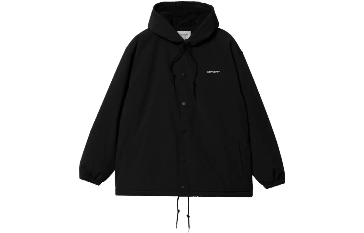 Carhartt Wip Coach logo-embroidered hooded jacket