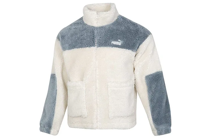 PUMA Velvet feel Coat Men's Ecru