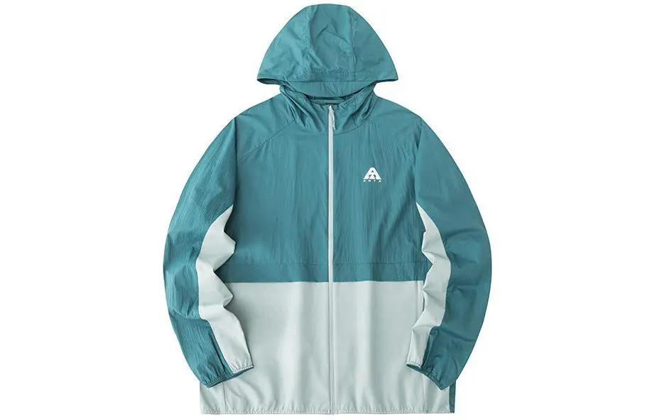 Anta Waterproof Sun Protection Clothing Unisex Sage Green/Bean Gray Green