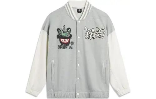 Li Ning BADFIVE Jackets & Coats Men's Gray