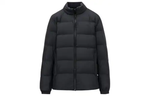 ANTA Down Jackets Men's Black Stand Collar Moderate Other