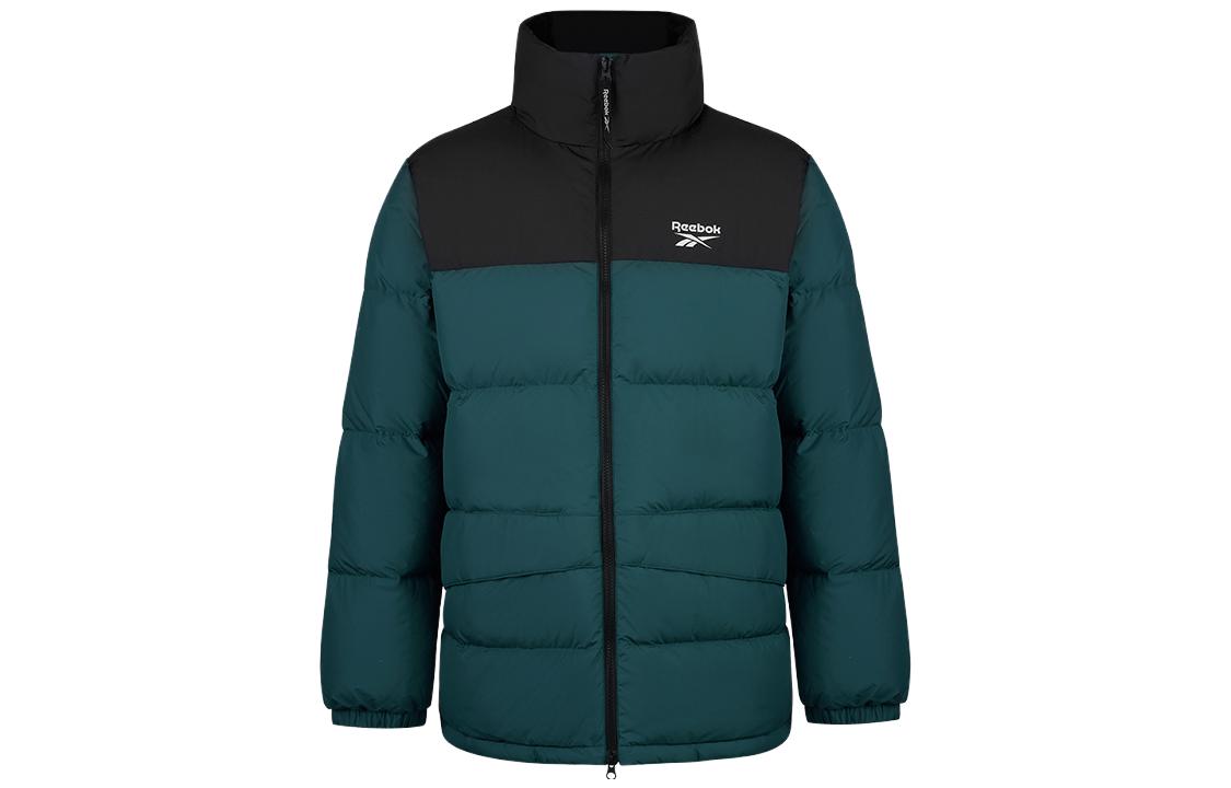 Reebok Down Jackets Men's Blue Stand Collar Moderate Other