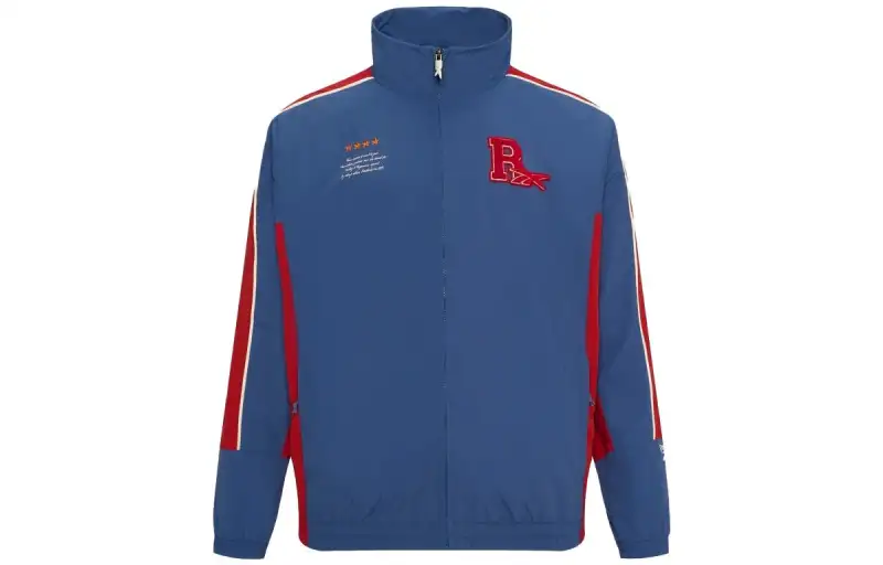 Reebok Jackets Unisex Blue Stand Collar Moderate Other