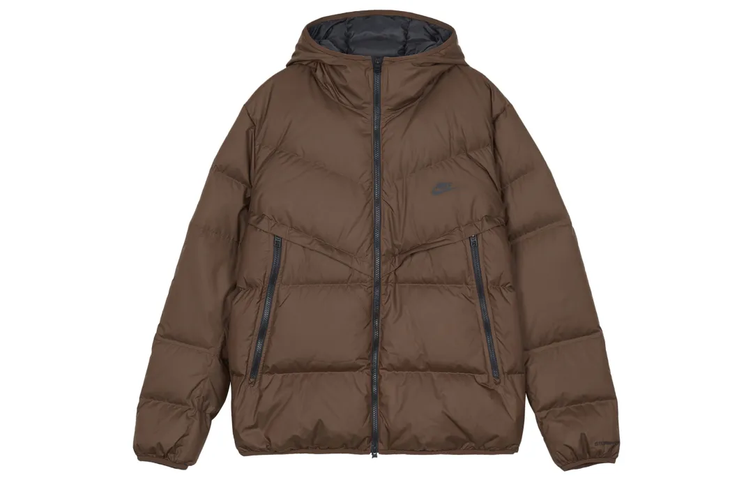 Nike Down Jacket Men's Dark Brown