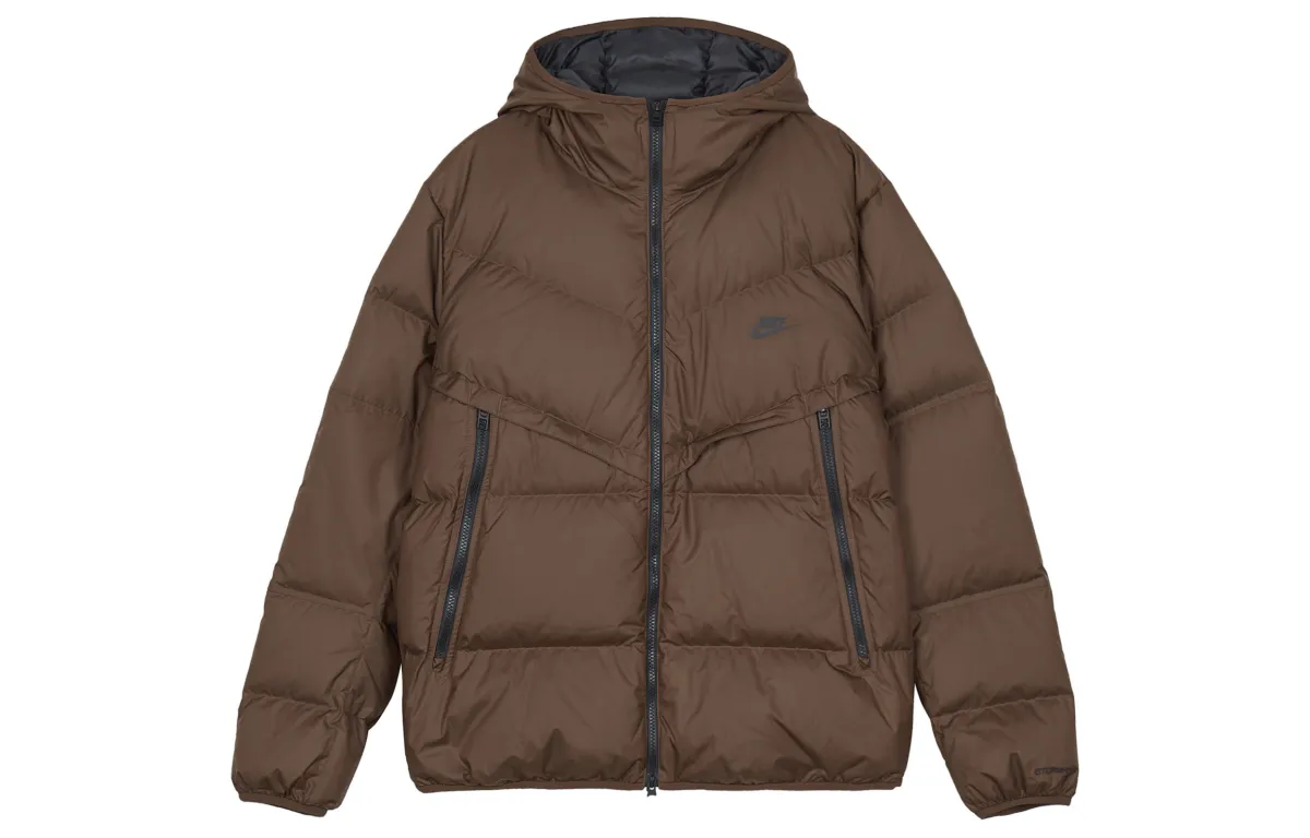 Nike Down Jacket Men's Dark Brown