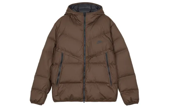 Nike Down Jacket Men's Dark Brown