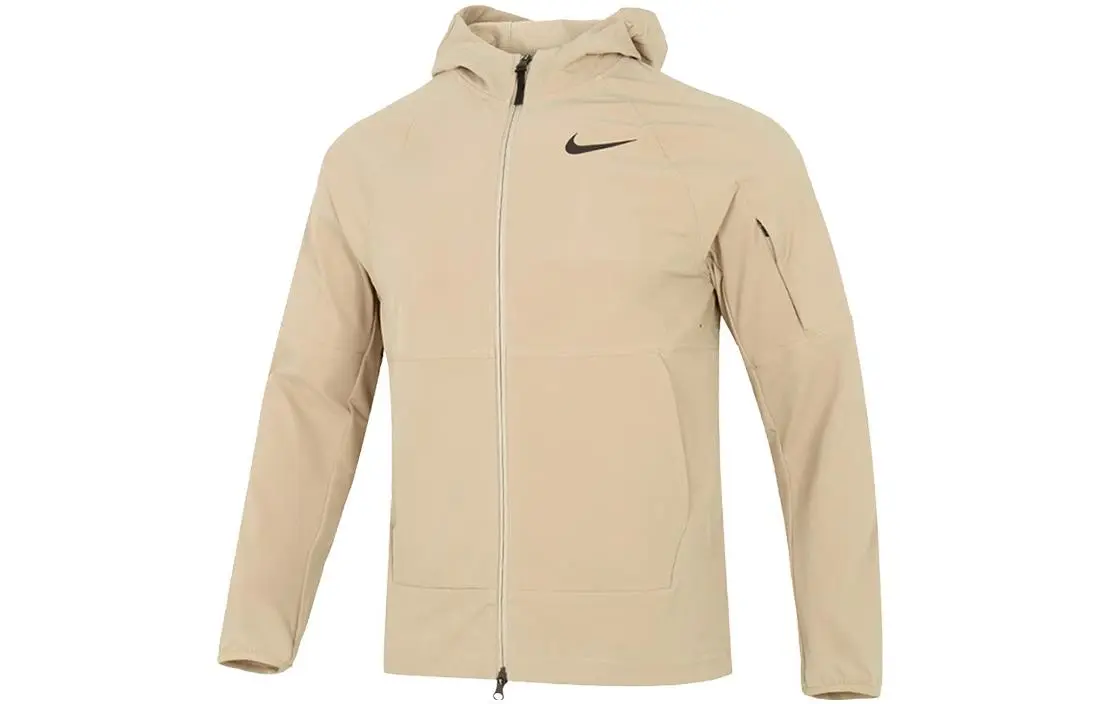 Nike Jackets Men's Khaki Hooded (Non-detachable) Moderate Other
