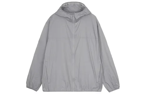 UNIQLO Breathable Sun Protection Clothing Unisex Gray
