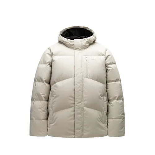 Anta Down Jacket Unisex Cyan Bird Gray