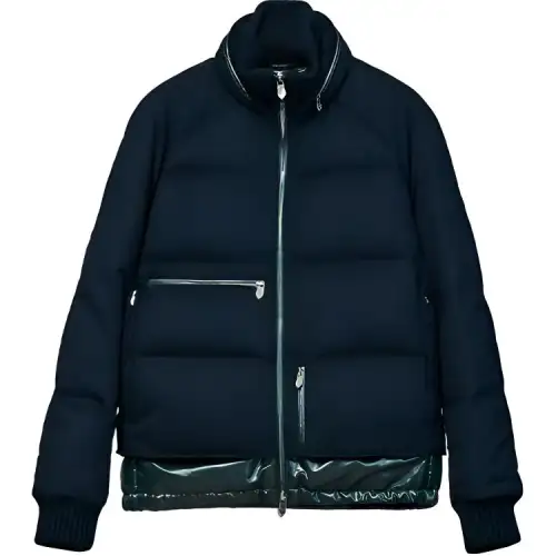 HERMES FW22 Down Jacket Men's Marine Blue