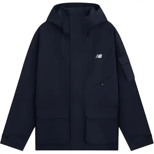 New Balance Jackets & Coats Men's Navy Blue