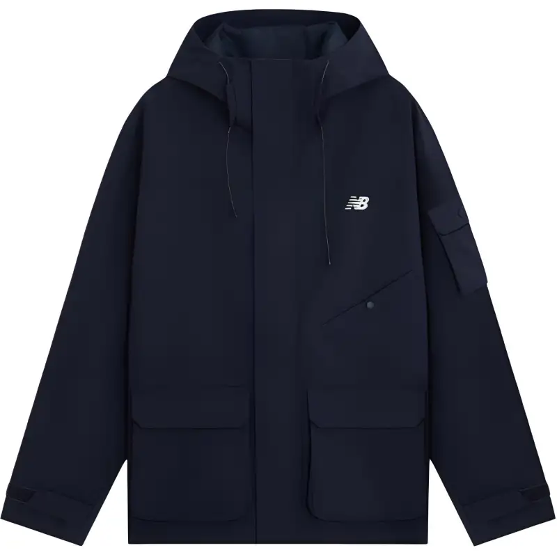 New Balance Jackets & Coats Men's Navy Blue