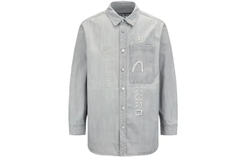 EVISU FW23 Jacket Men's Light Gray