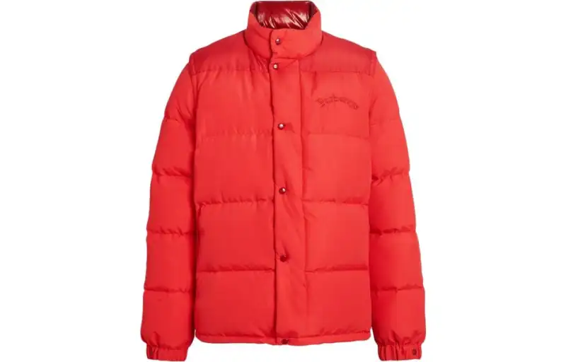 Burberry Jackets & Coats Men's Red