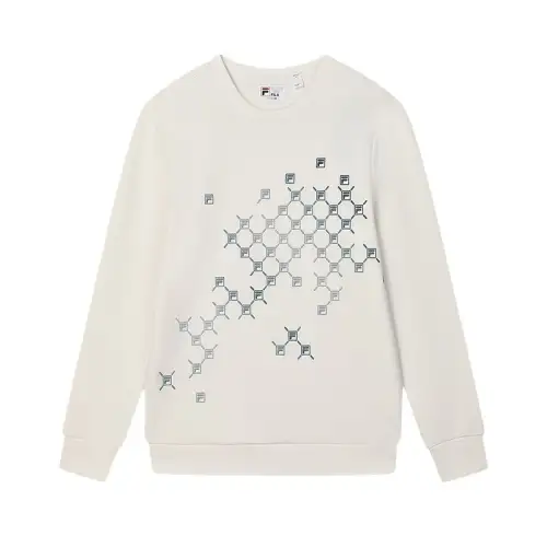 FILA Sweatshirt Men's Heron White