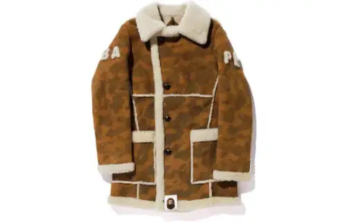 Bape X Ugg Mouton Coat