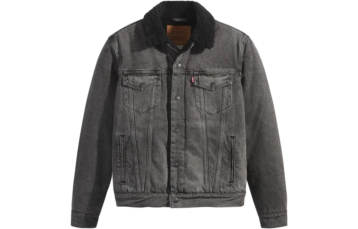 Levi's Velvet feel Coat Men's Gray