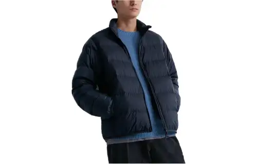 UNIQLO Down Jacket Men's Navy Blue