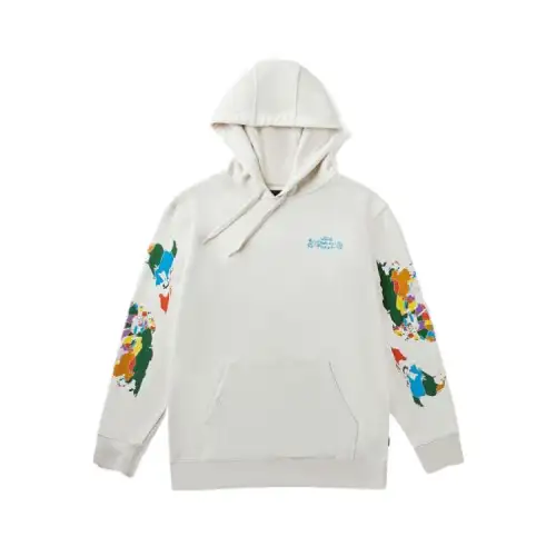 Vans Sweatshirts Men's Ecru Hooded Moderate Regular