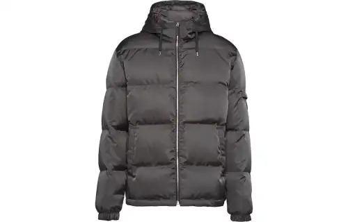 PRADA Down Jacket Men's Iron Gray