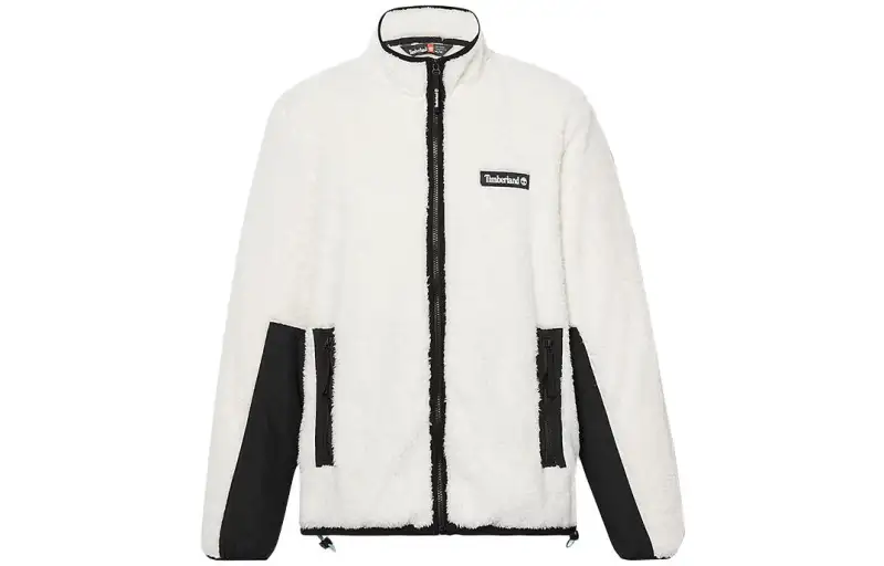 Timberland Velvet feel Coat Unisex White