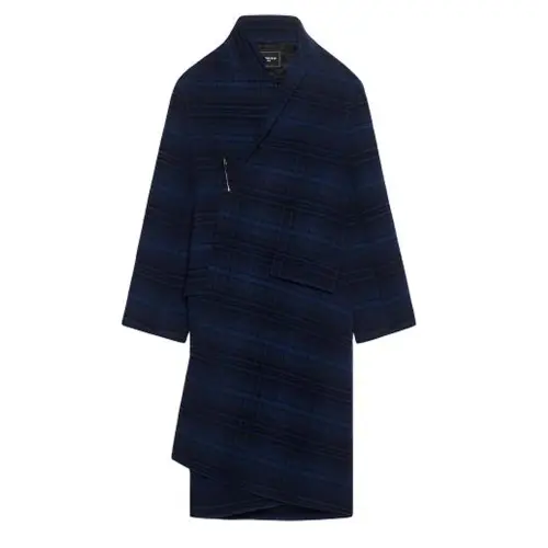 Balenciaga SS22 Coat Loose Fit Men's Indigo