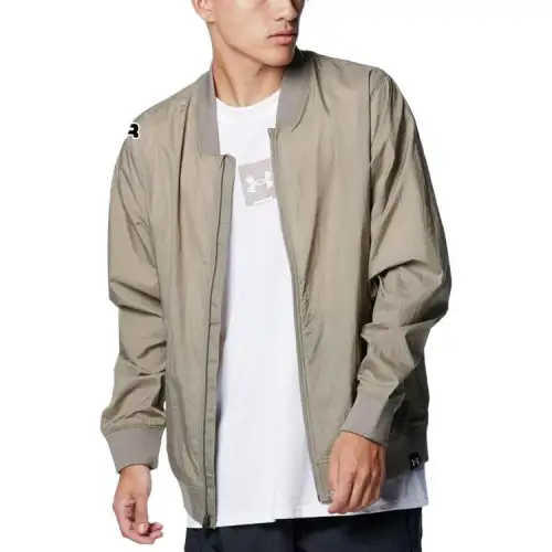 Under Armour Jackets & Coats Men's Gray Green