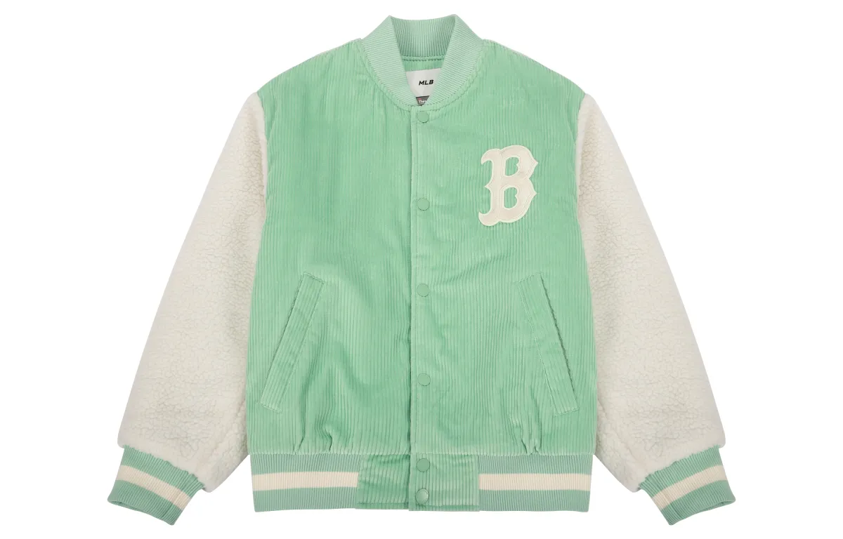 MLB Baseball Jacket Unisex Light Mint
