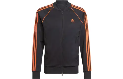 Adidas Originals SST Jackets Men's Black Baseball Collar Moderate Other